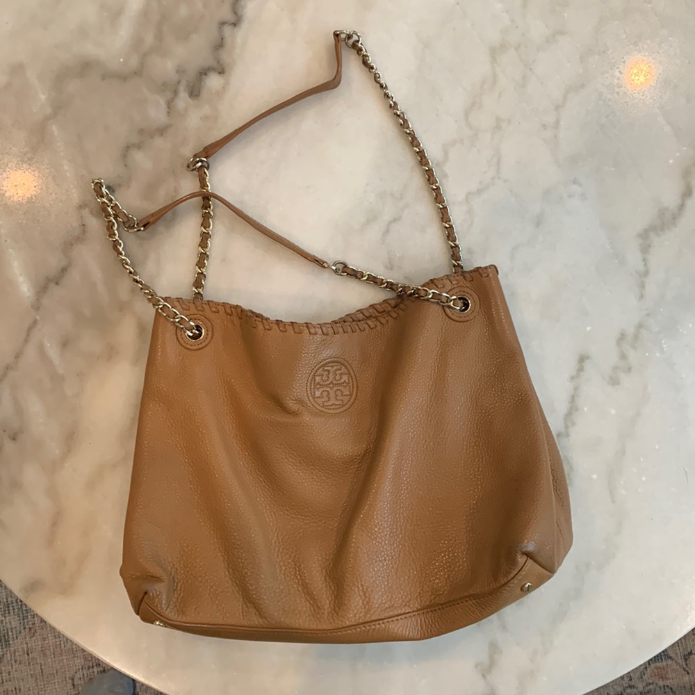 Tory Burch Brown Leather Purse